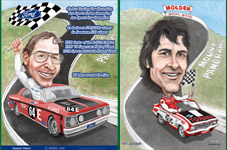 Moffat Brock Markart caricatures